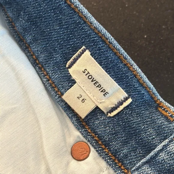Madewell Stovepipe Jeans SZ 26