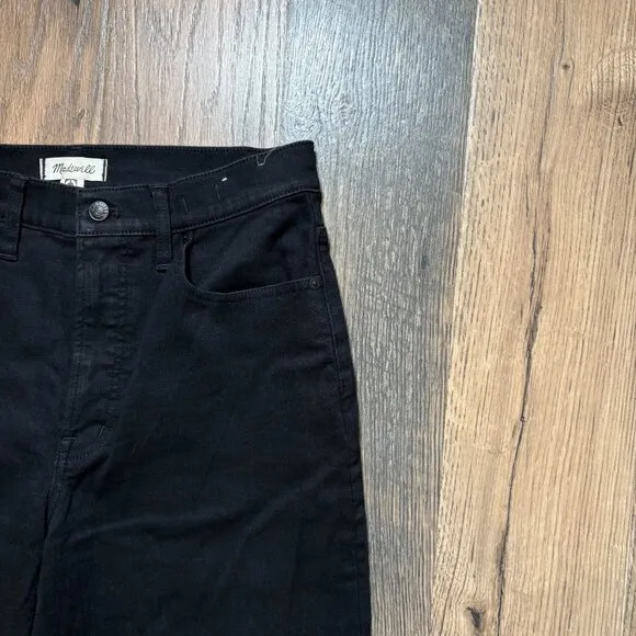 Madewell The Perfect Vintage Wide-Leg Jean Women's Size 30 Black NWOT NM234