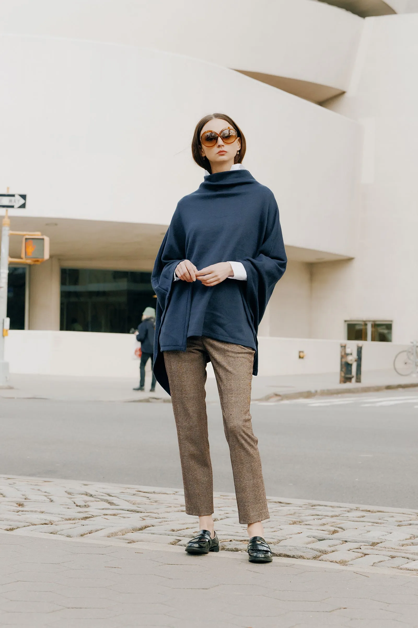 Madison Pant - Brown Plaid