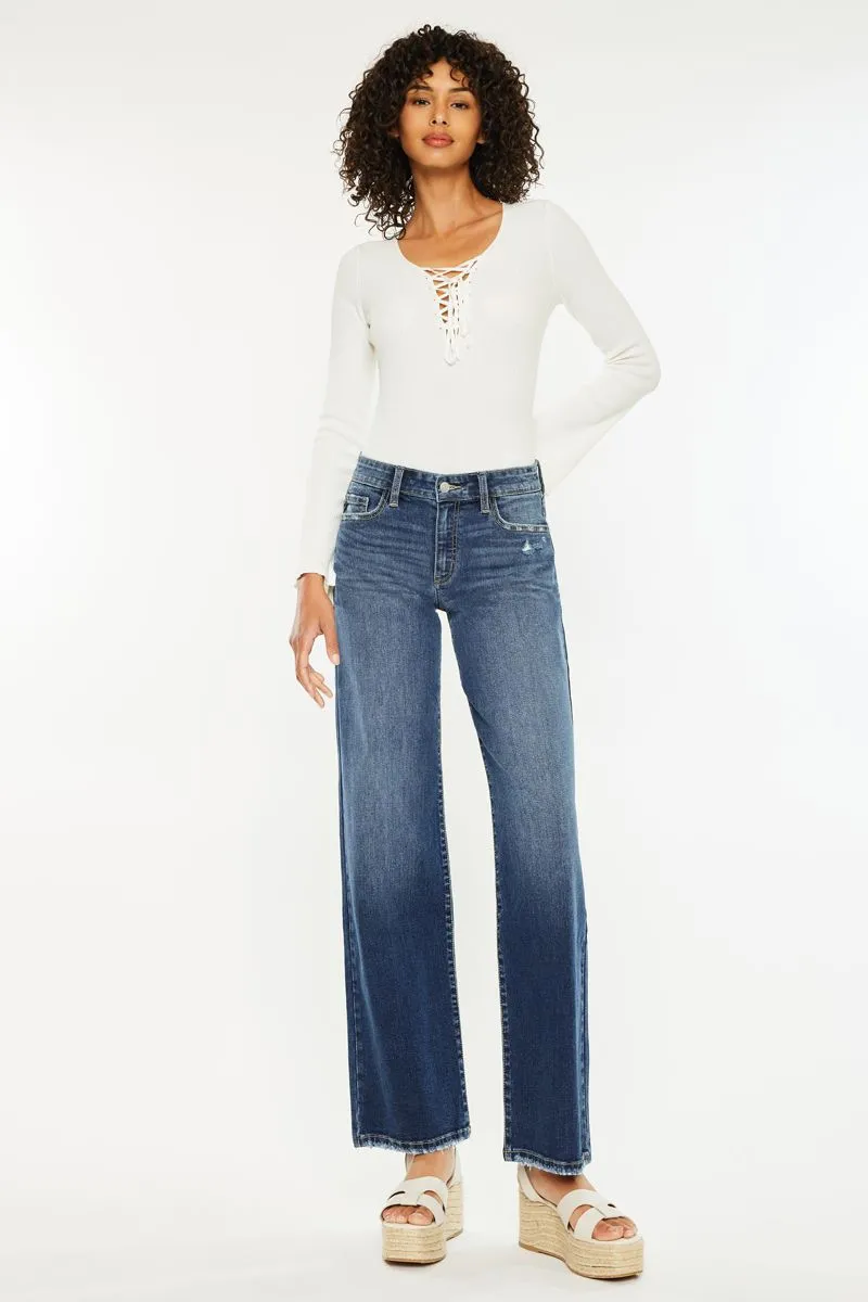 Mallory Wide Leg Jean