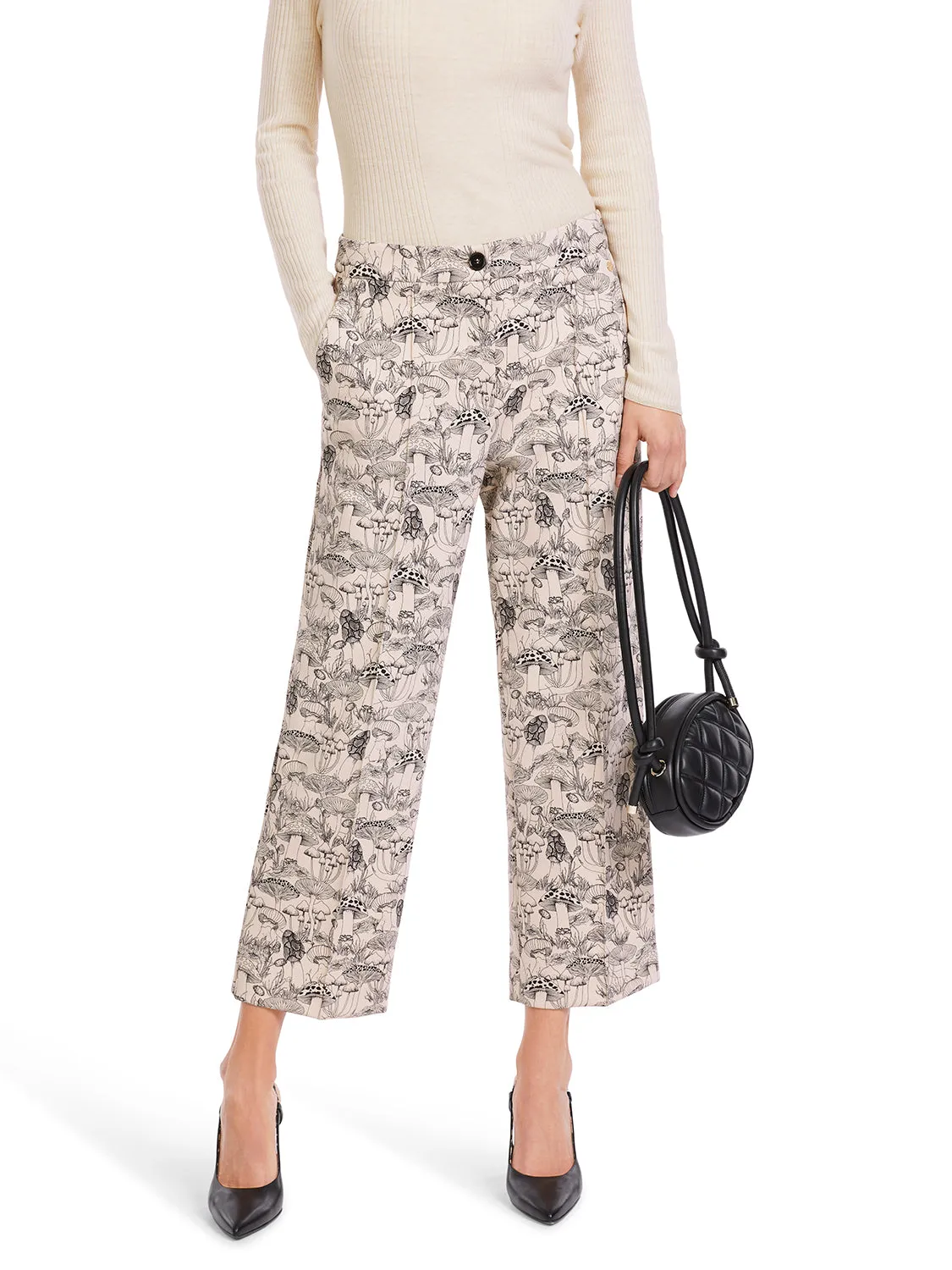 MarcCain Wellington Printed Jersey Pants VC 81.30 J32