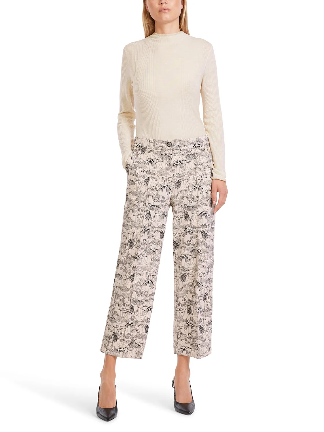 MarcCain Wellington Printed Jersey Pants VC 81.30 J32