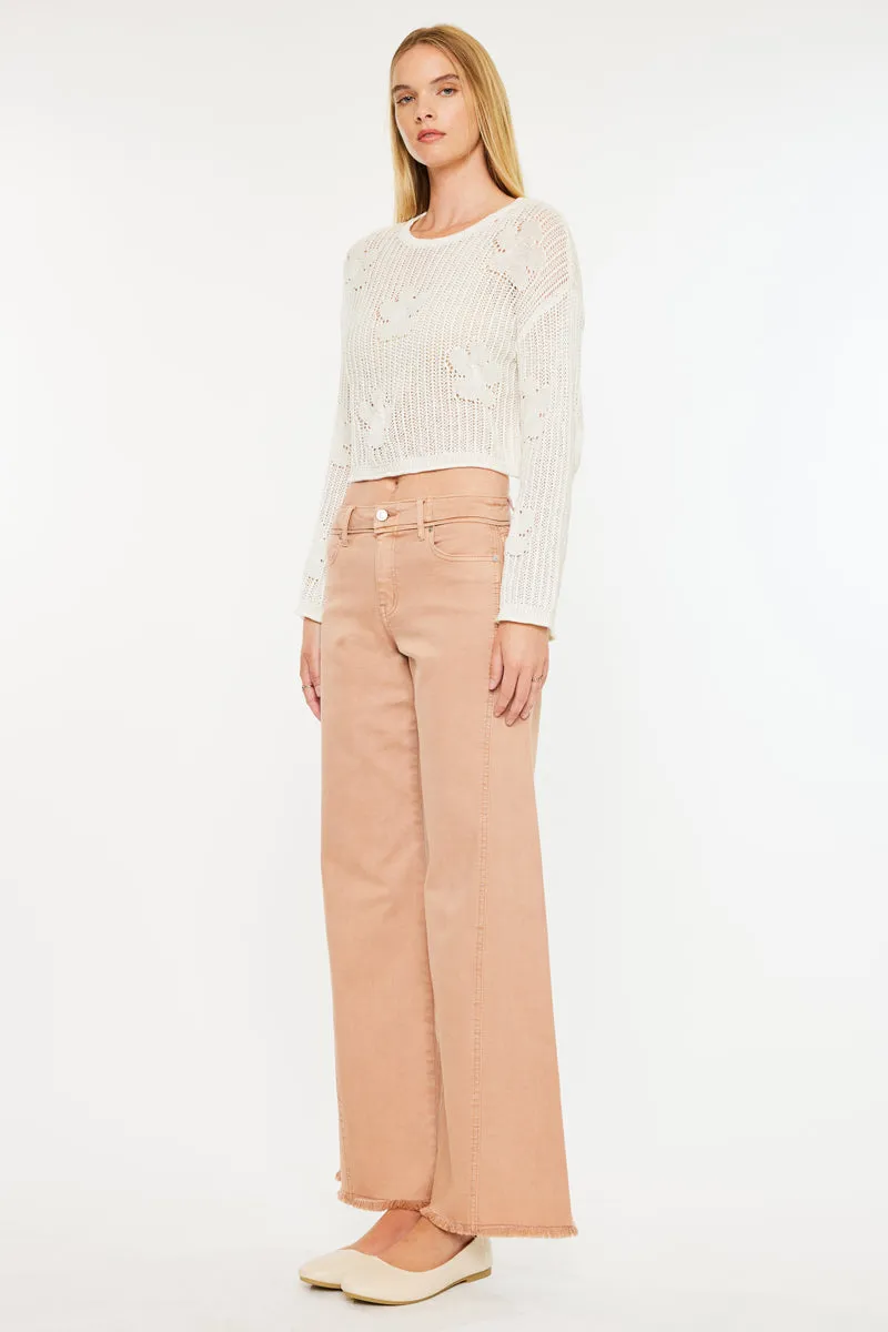 Mariluu  High Rise Wide Leg Jeans