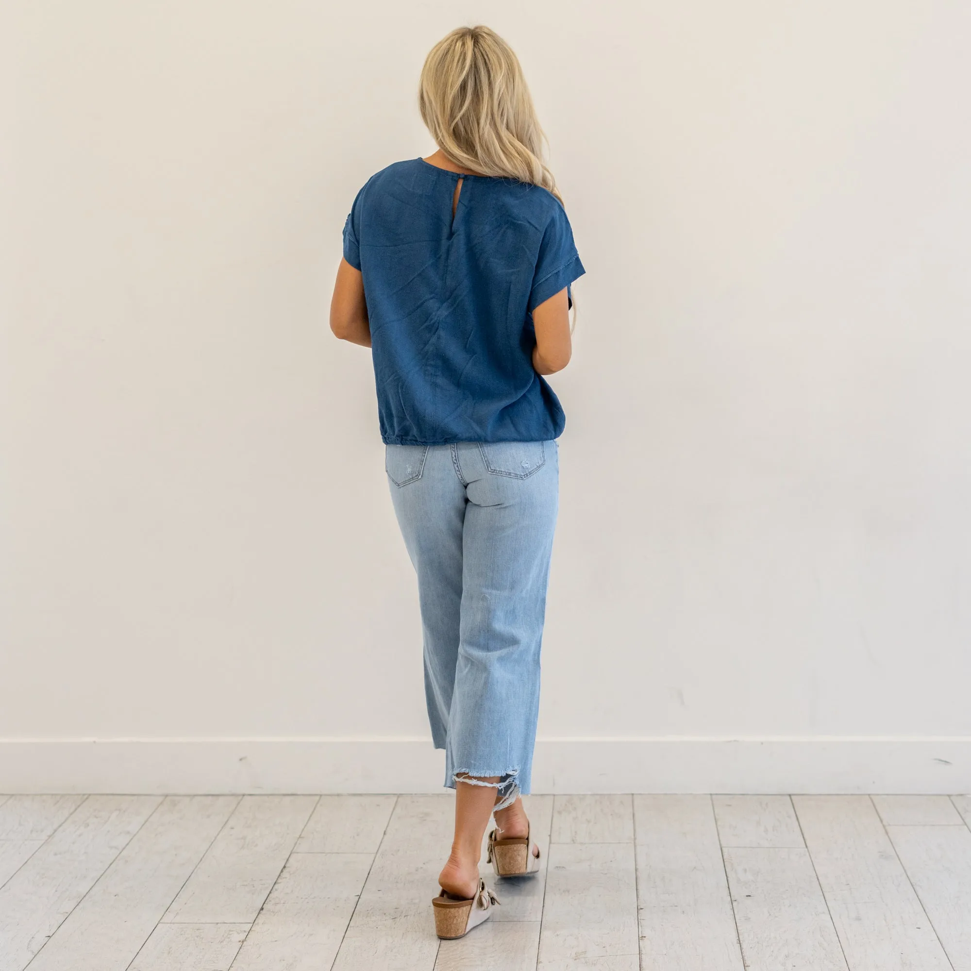 Mariyah Ultra High Rise Cropped Wide Leg