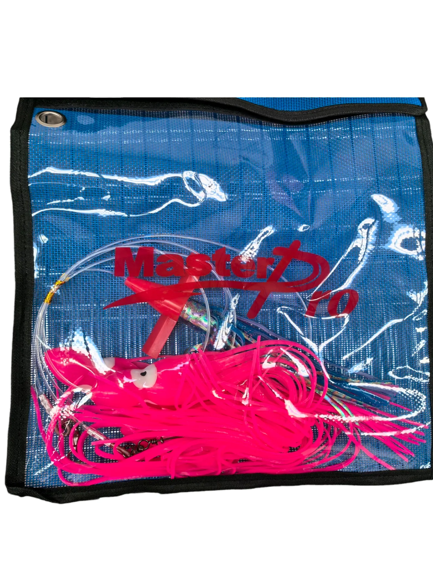Masterpro Daisy Chain Game Fishing Teaser Pink 30cm (12") Squid With Skirt Exciter Fishing Tackle