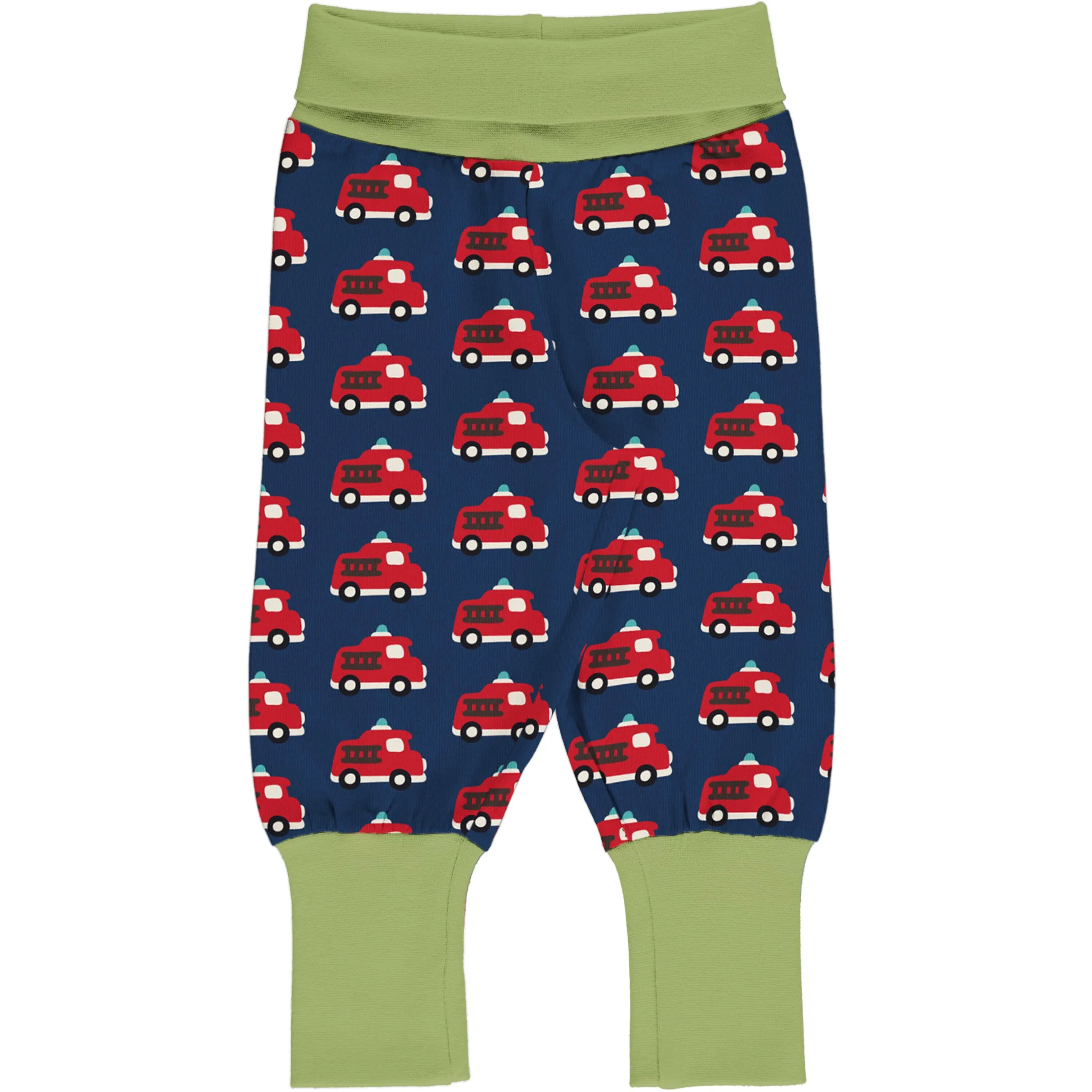 Maxomorra Rib Pants - Fire Truck