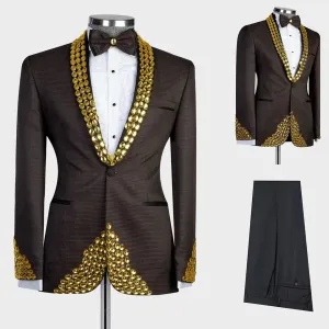 Men two piece suit