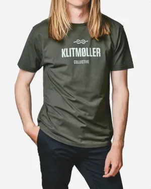 Mens logo tee - Olive