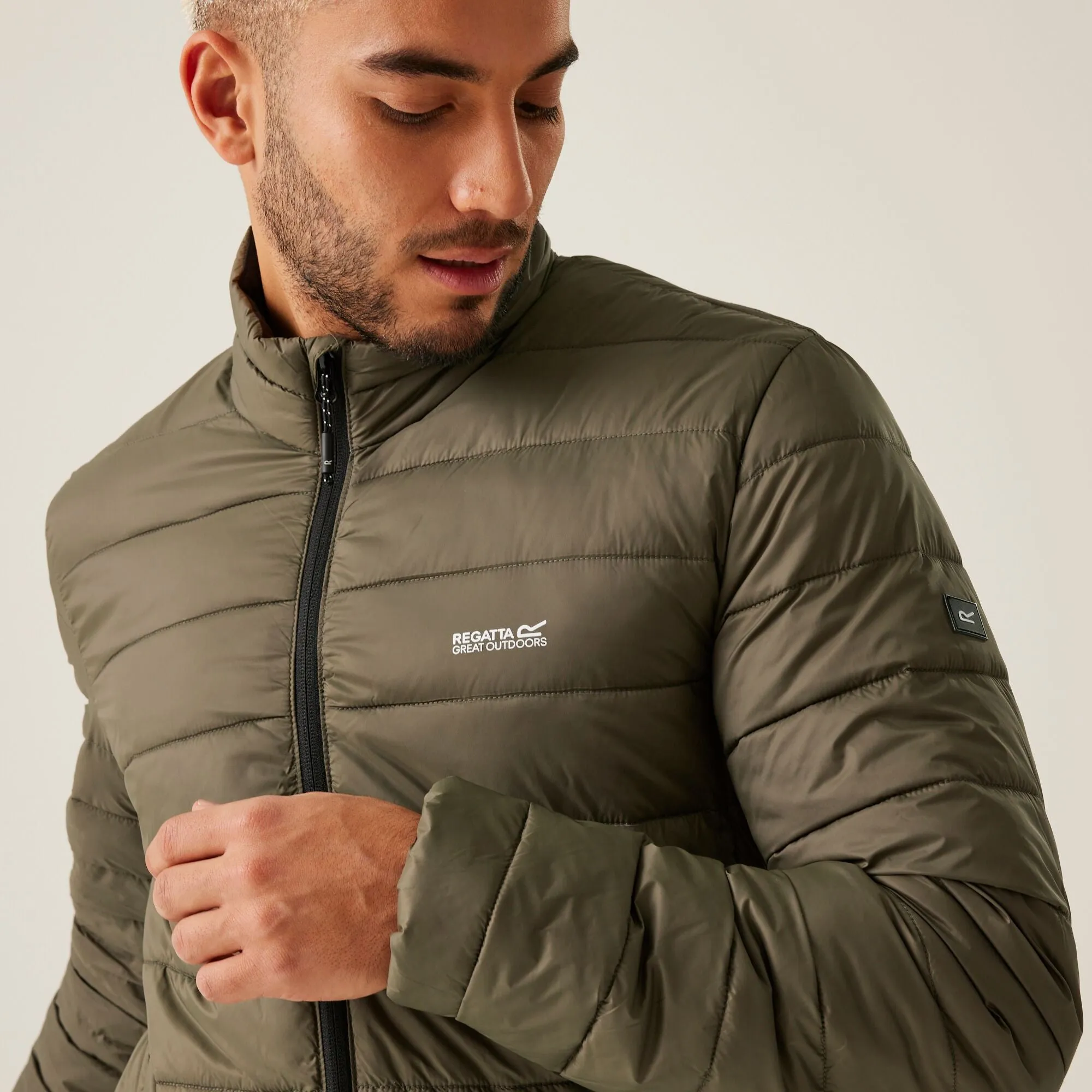Men's Marizion Padded Jacket Crocodile