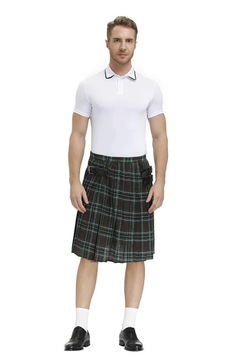 Men's Traditional Plaid Scotland Kilt