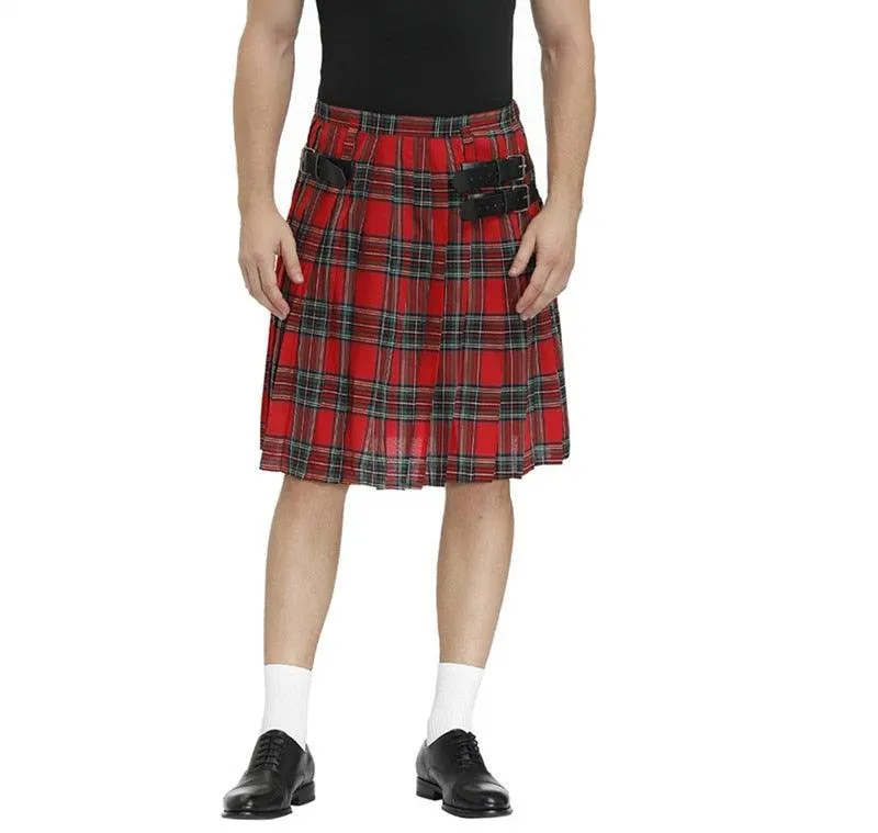 Men's Traditional Plaid Scotland Kilt