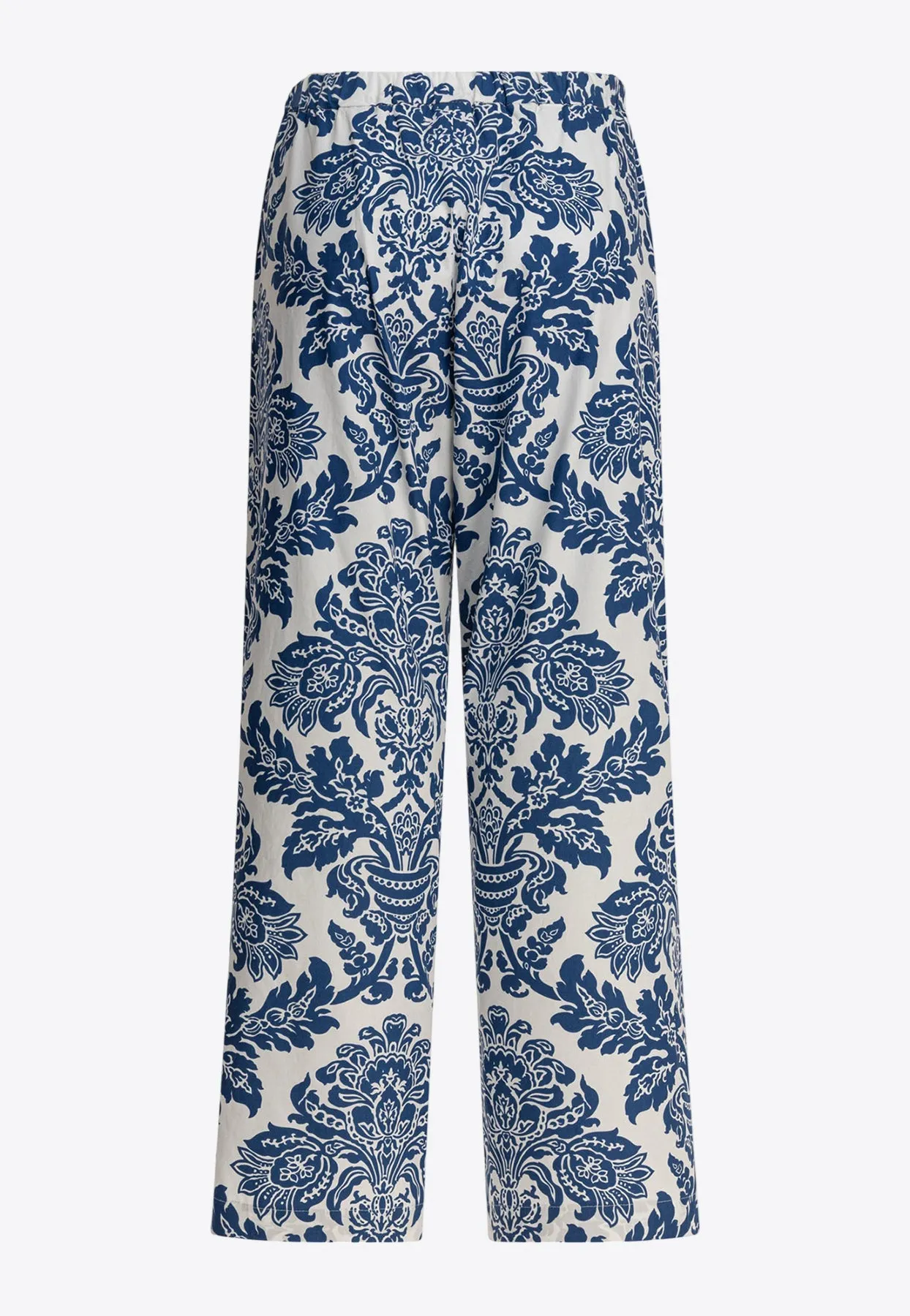 Merano Patterned Straight-Leg Pants