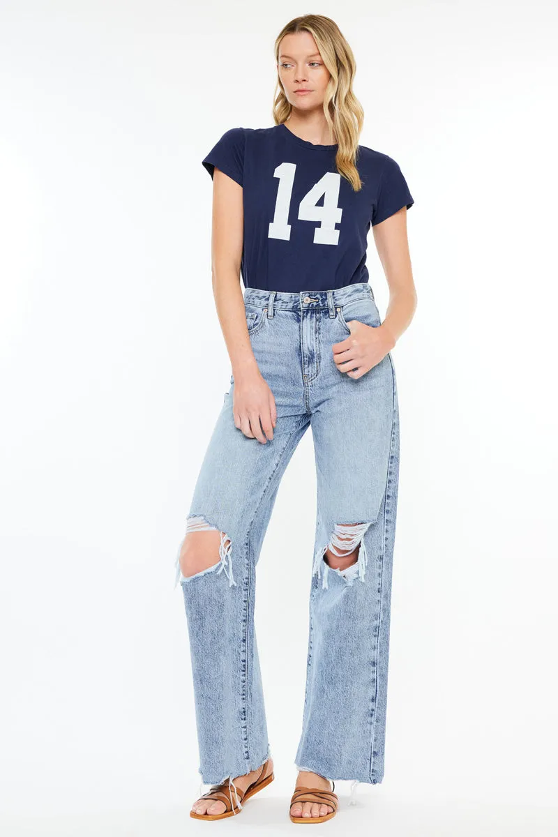 Mercy Ultra High Rise Wide Leg Jeans
