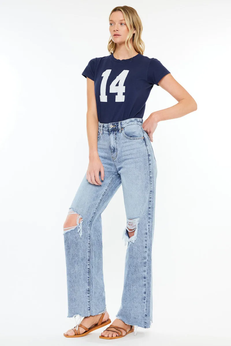 Mercy Ultra High Rise Wide Leg Jeans