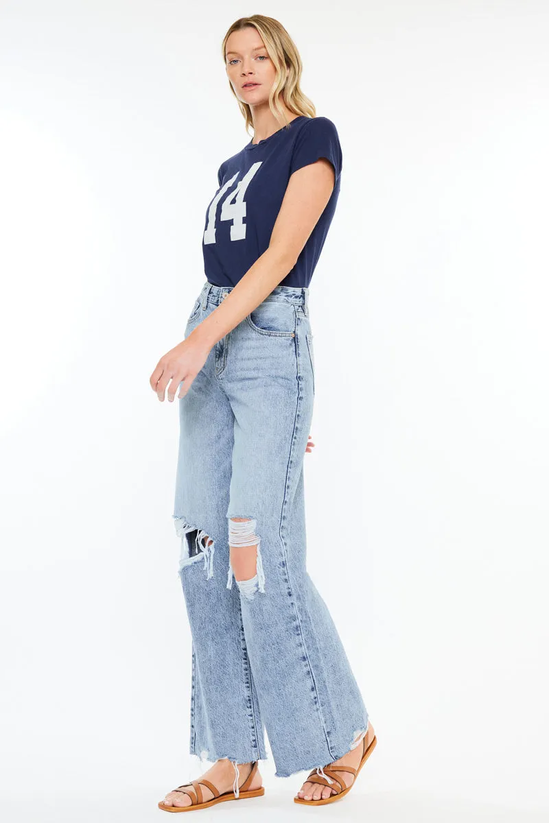 Mercy Ultra High Rise Wide Leg Jeans