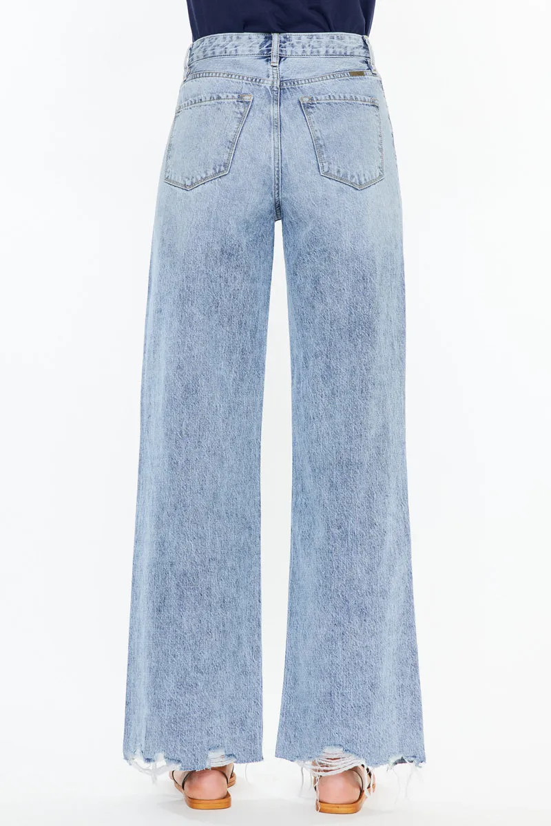 Mercy Ultra High Rise Wide Leg Jeans