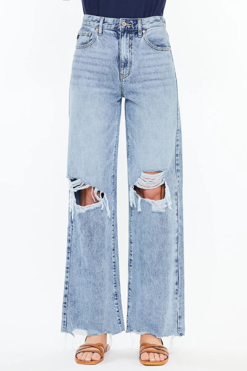 Mercy Ultra High Rise Wide Leg Jeans