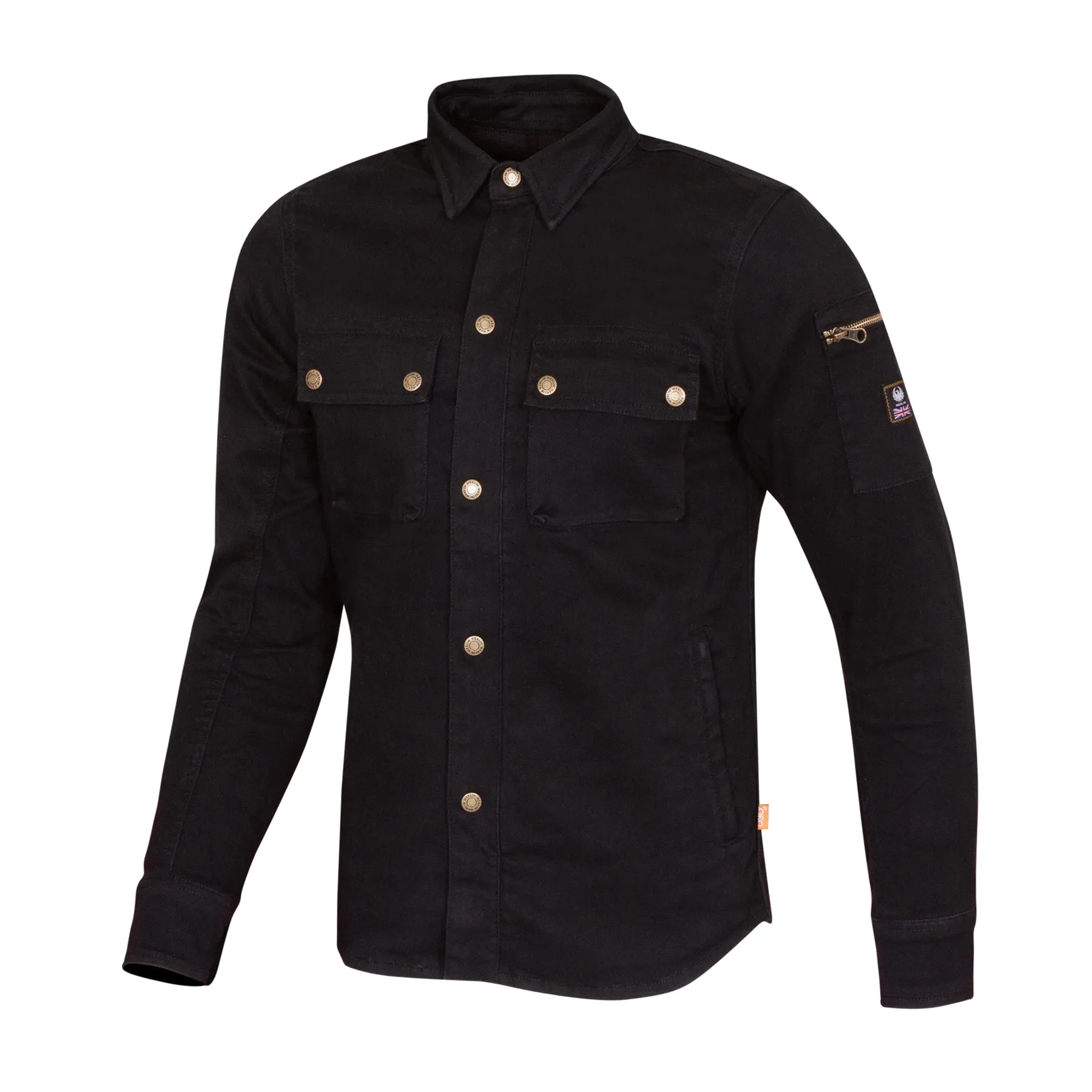 MERLIN BRODY D3O® SINGLE LAYER RIDING SHIRT - BLACK