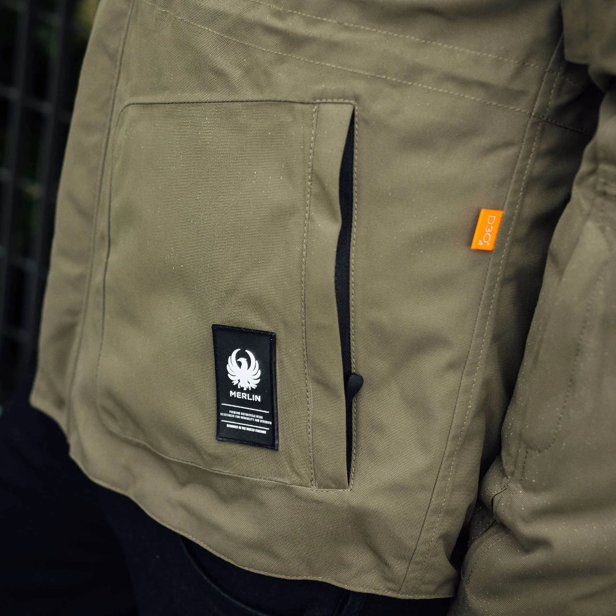 MERLIN JAGGER URBAN UTILITY D30 JACKET - OLIVE