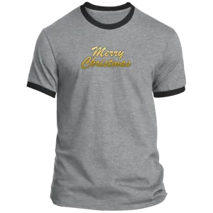 Merry Christmas Men’s Ringer Tee