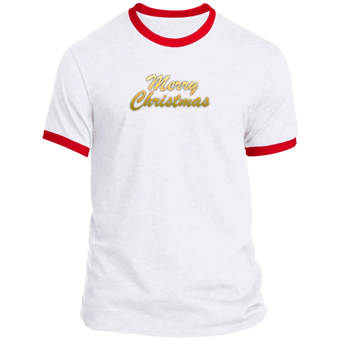 Merry Christmas Men’s Ringer Tee