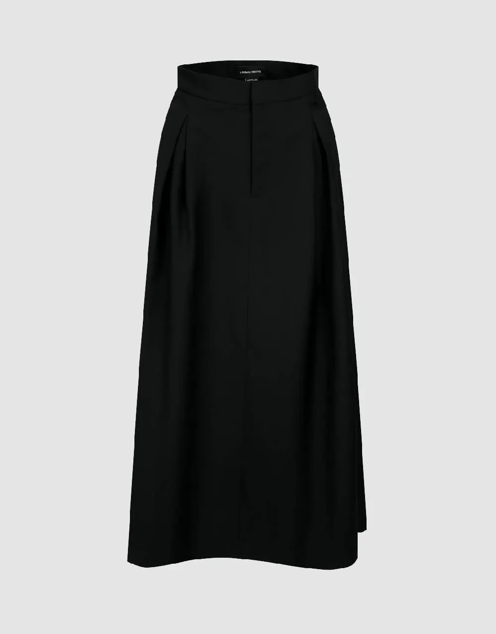 Midi A-Line Skirt