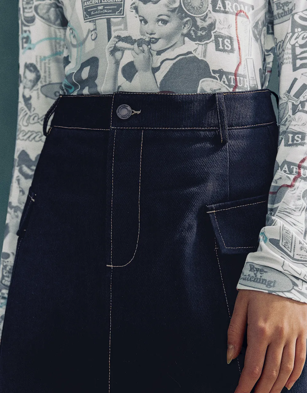 Mini A-Line Skirt