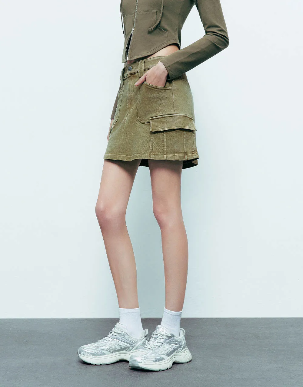 Mini A-Line Skirt