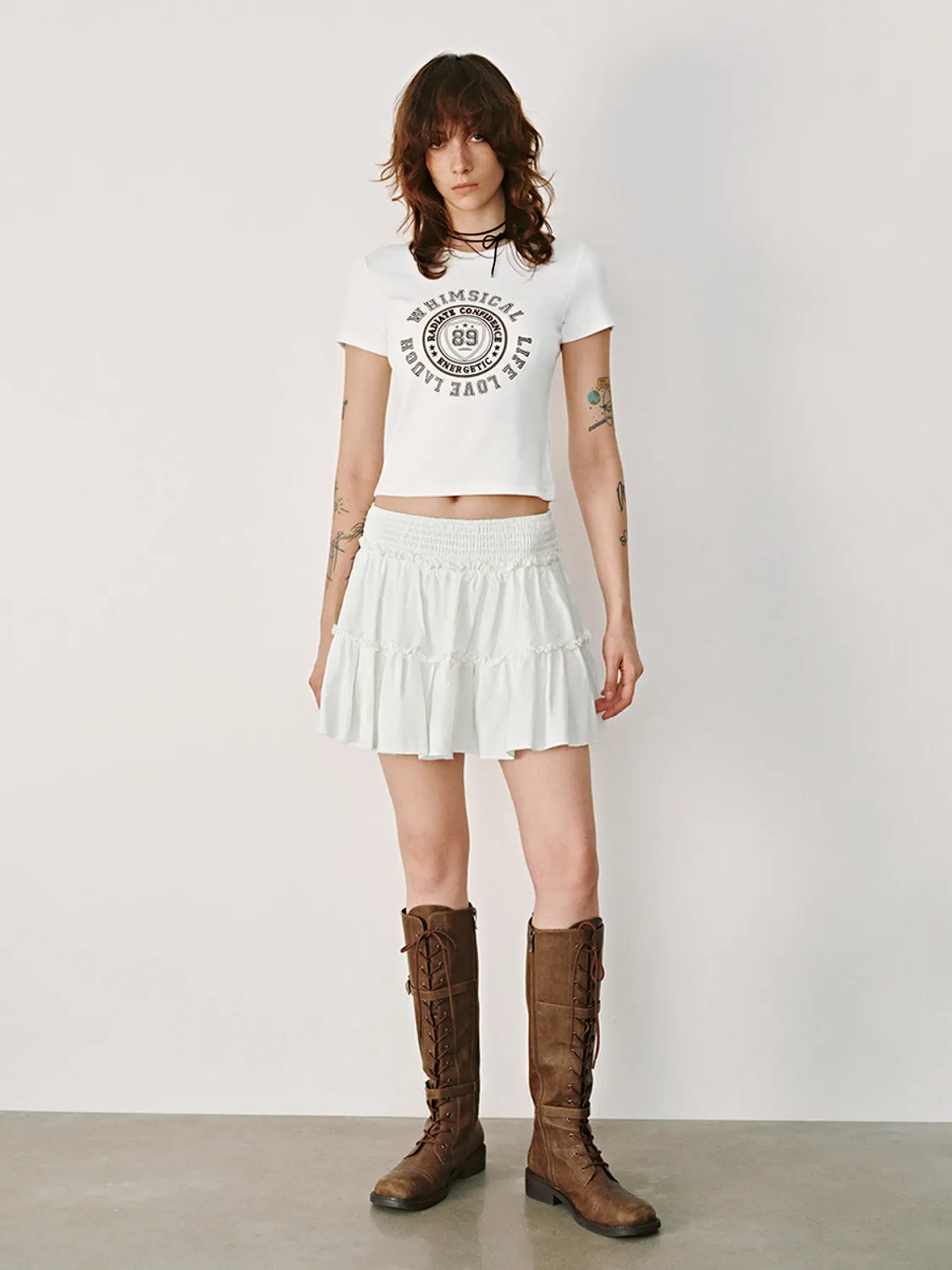 Mini A-Line Skirts