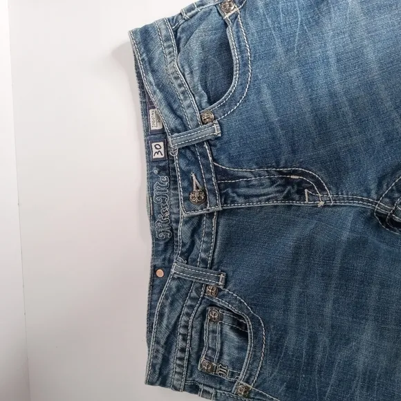 MISS ME WOMEN'S BLUE JEANS SIZE 30 WAIST MEASURES 15.5&quot; ACROSS VGC