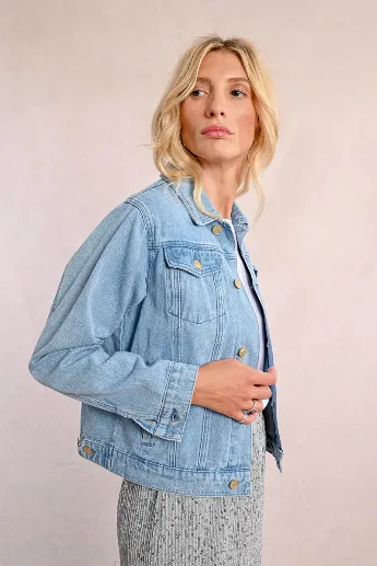 Molly Bracken Oversized Denim Jacket