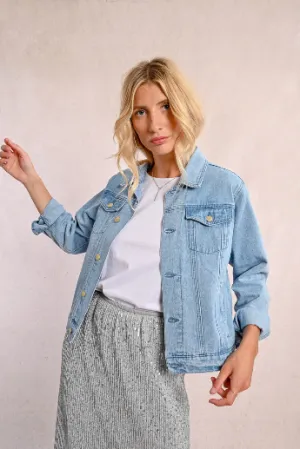 Molly Bracken Oversized Denim Jacket