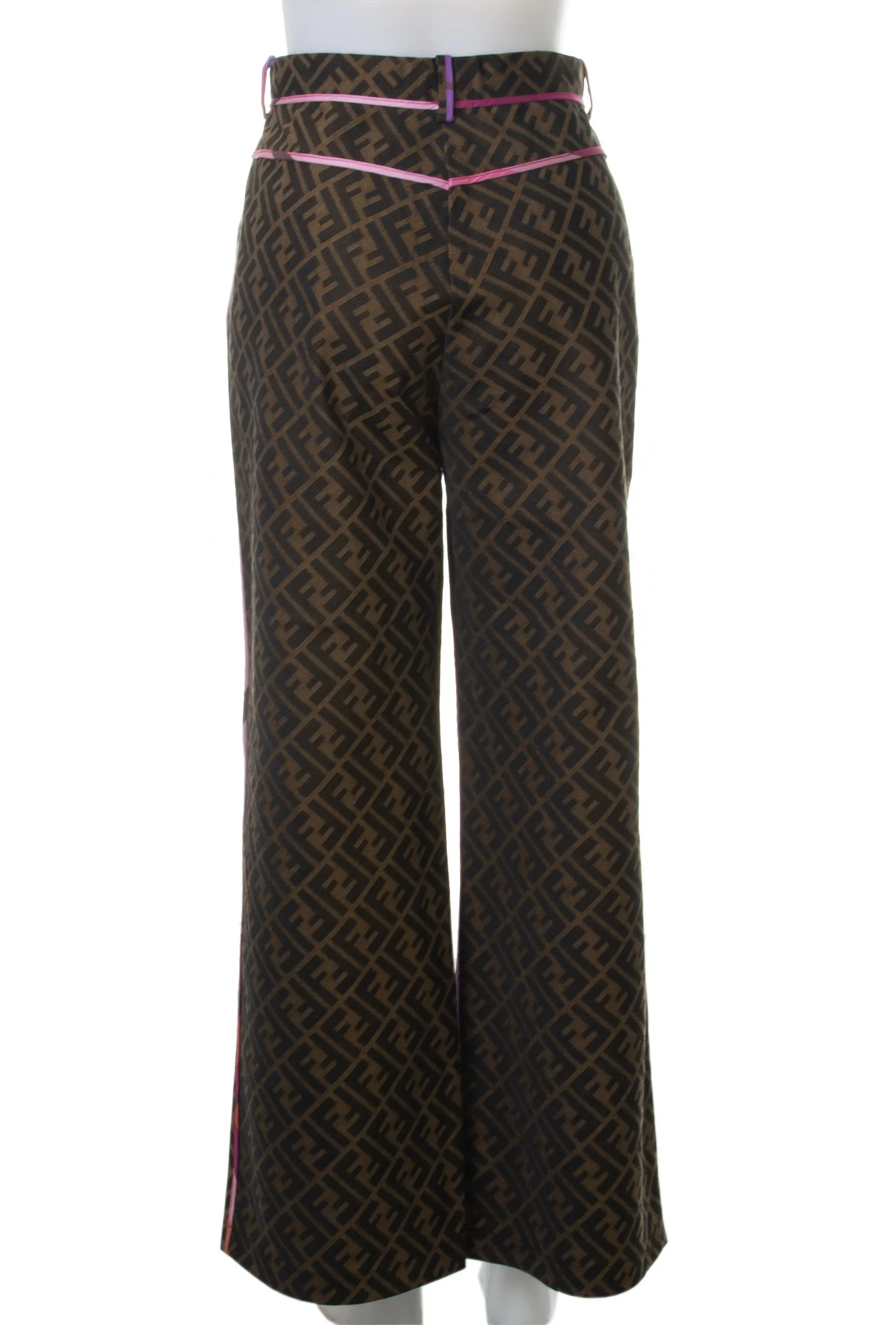 Monogram Bootcut Pants