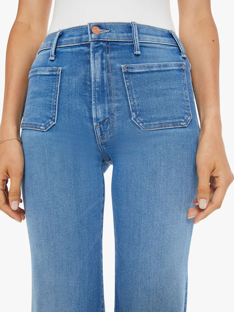 Mother Denim | The Hustler Roller Patch Pocket Sneak - Piece By Piece