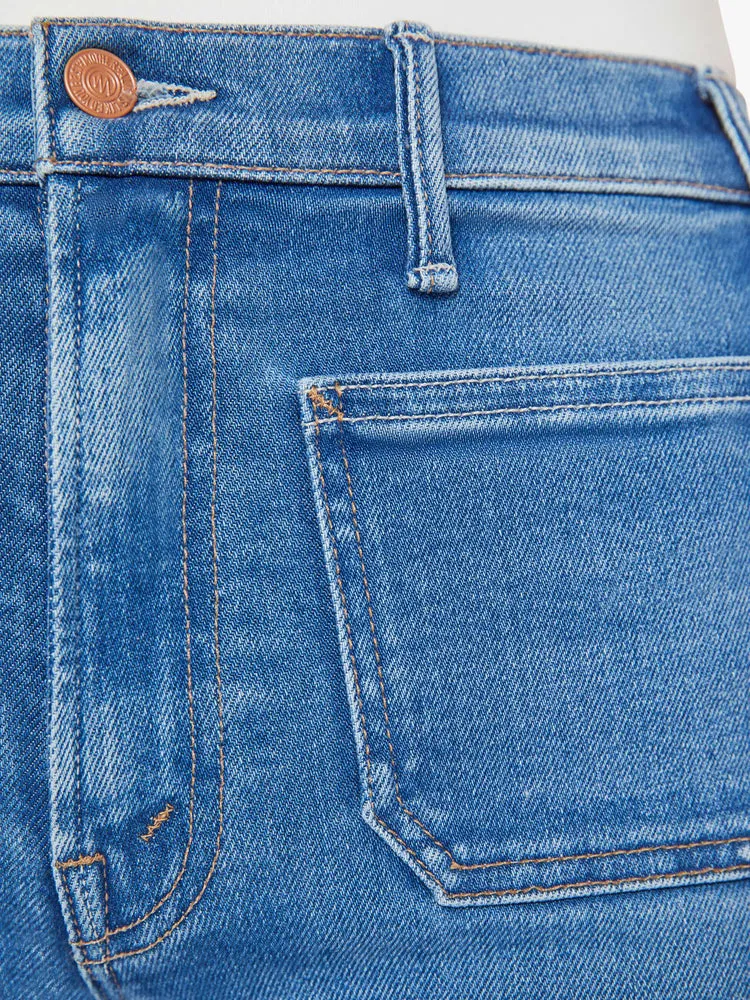 Mother Denim | The Hustler Roller Patch Pocket Sneak - Piece By Piece