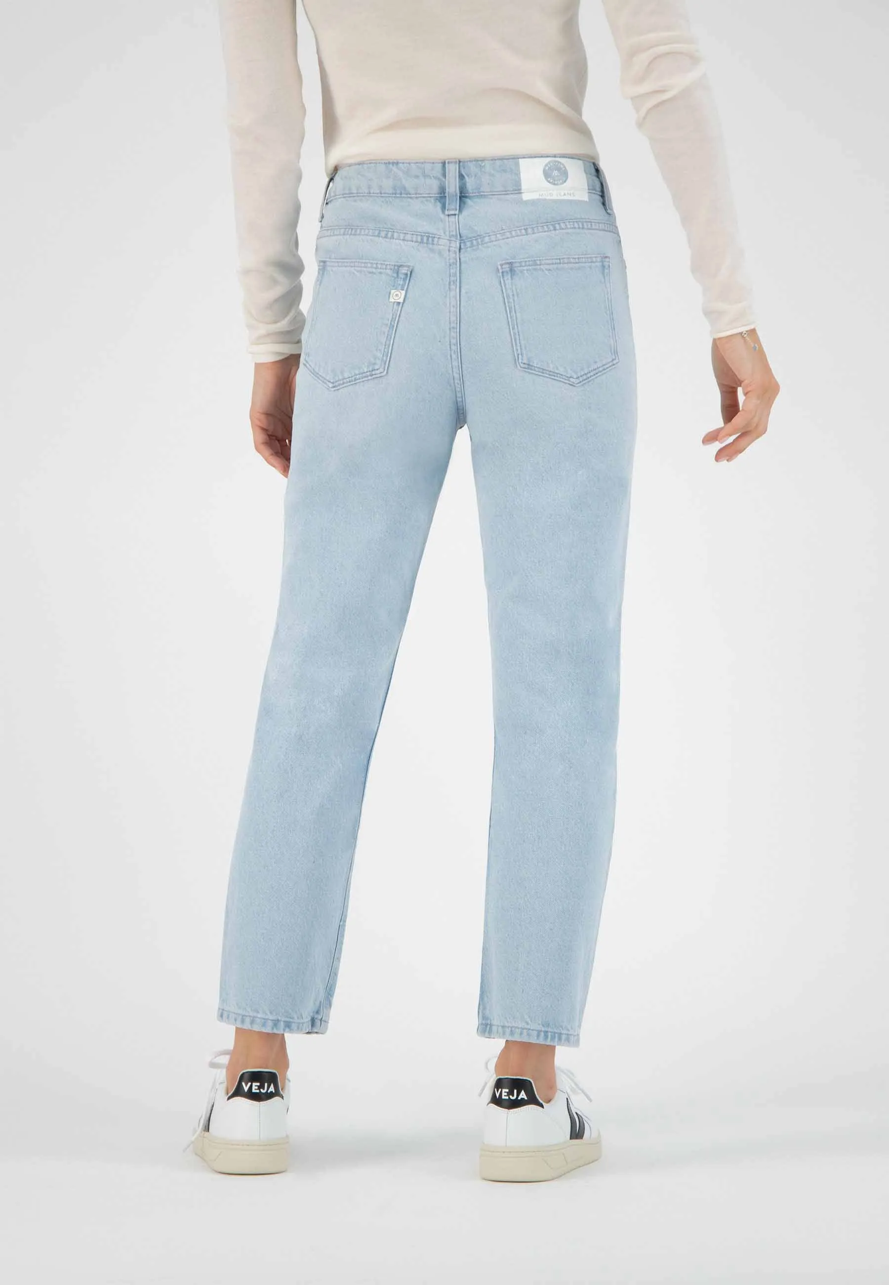 MUD JEANS Cropped Mimi sun stone