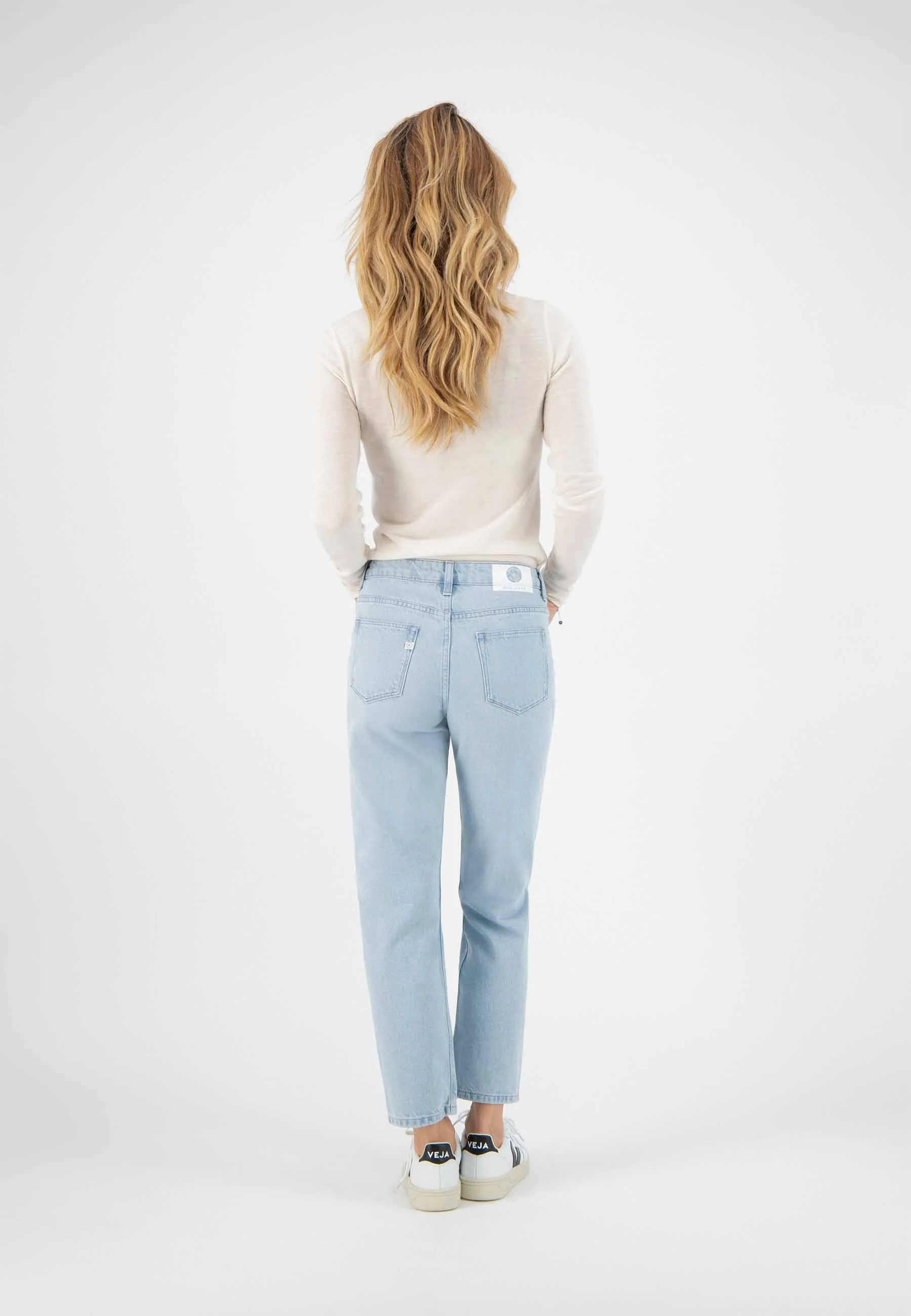 MUD JEANS Cropped Mimi sun stone