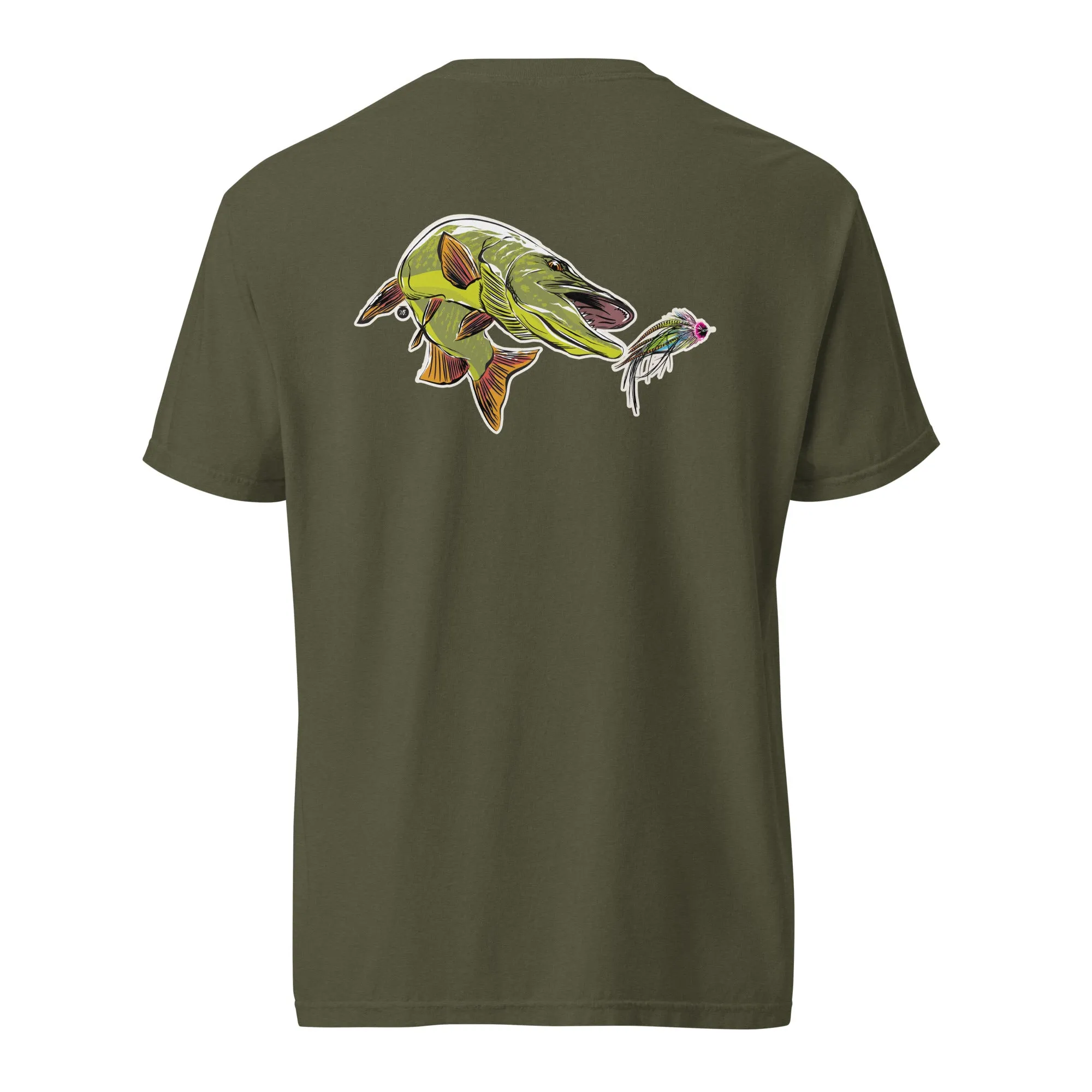 Musky Fool™ Dinner Belle White Logo T-Shirt
