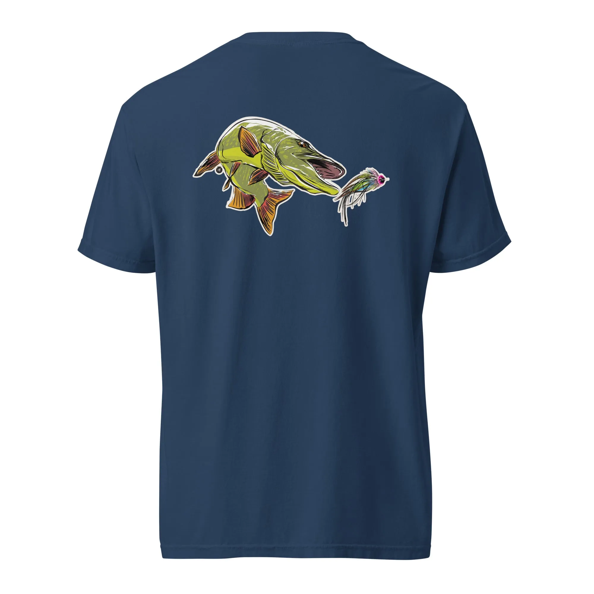 Musky Fool™ Dinner Belle White Logo T-Shirt