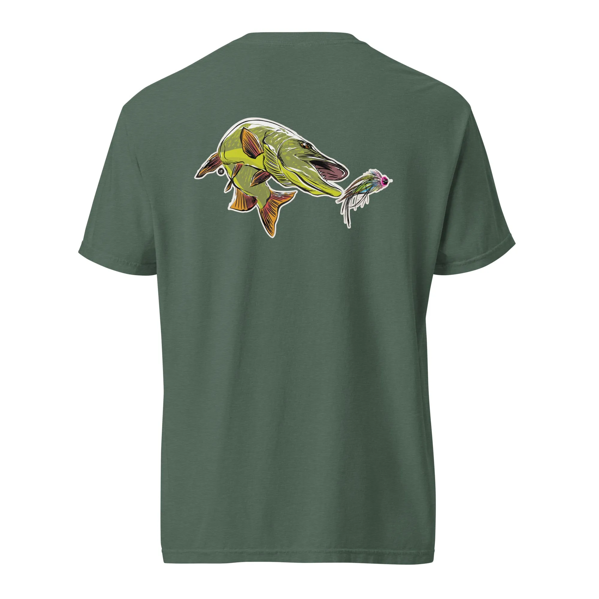 Musky Fool™ Dinner Belle White Logo T-Shirt