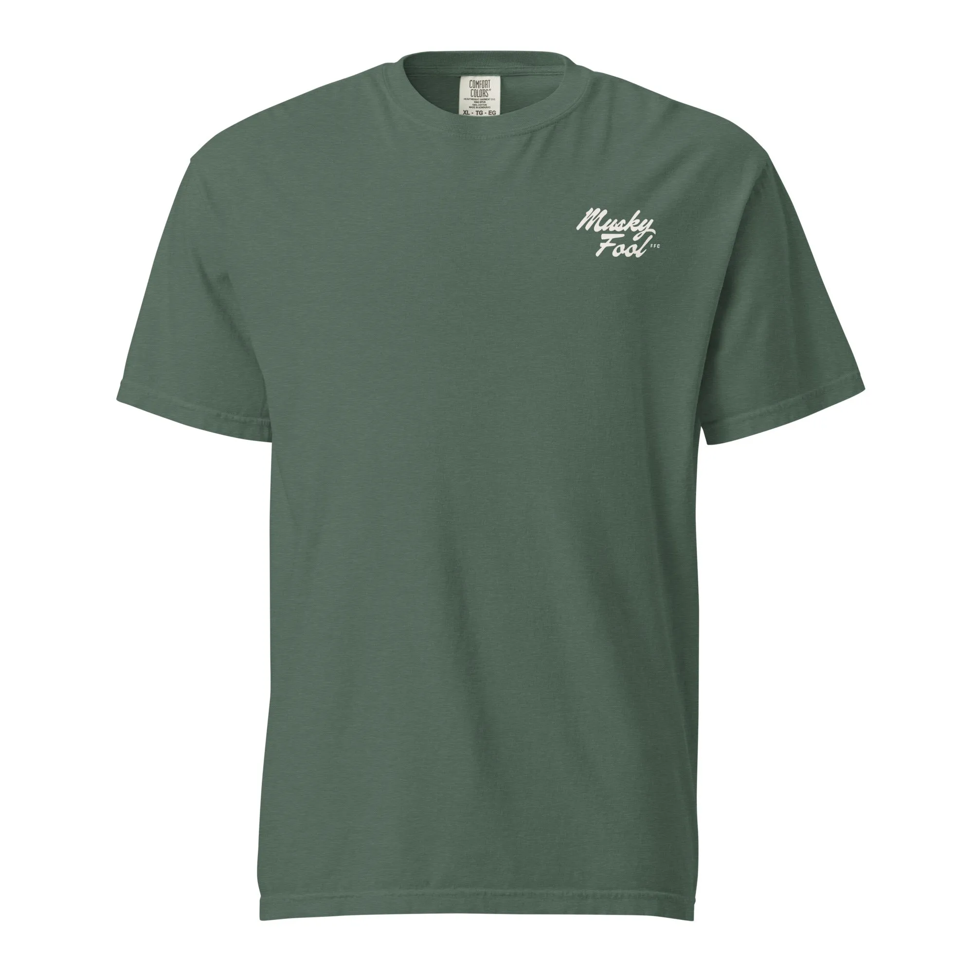 Musky Fool™ Dinner Belle White Logo T-Shirt