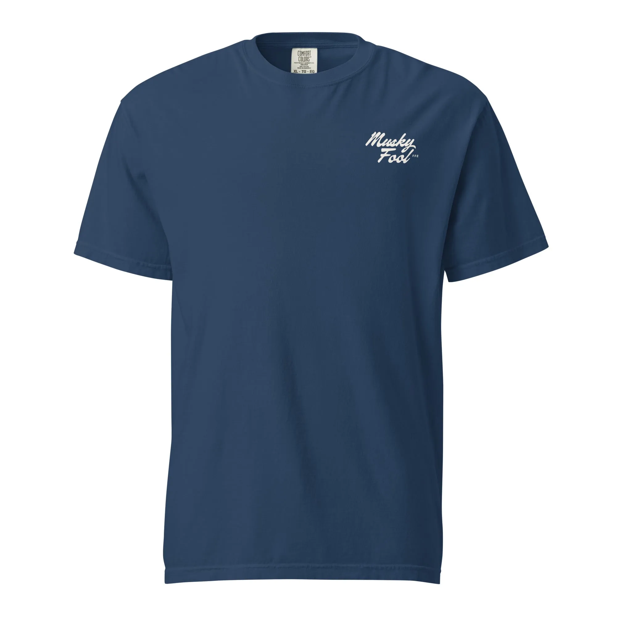Musky Fool™ Dinner Belle White Logo T-Shirt
