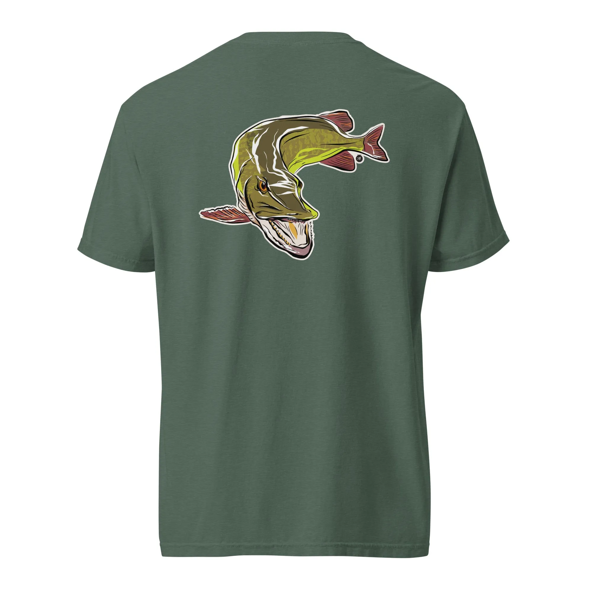 Musky Fool™ Mean Mama White Logo T-Shirt