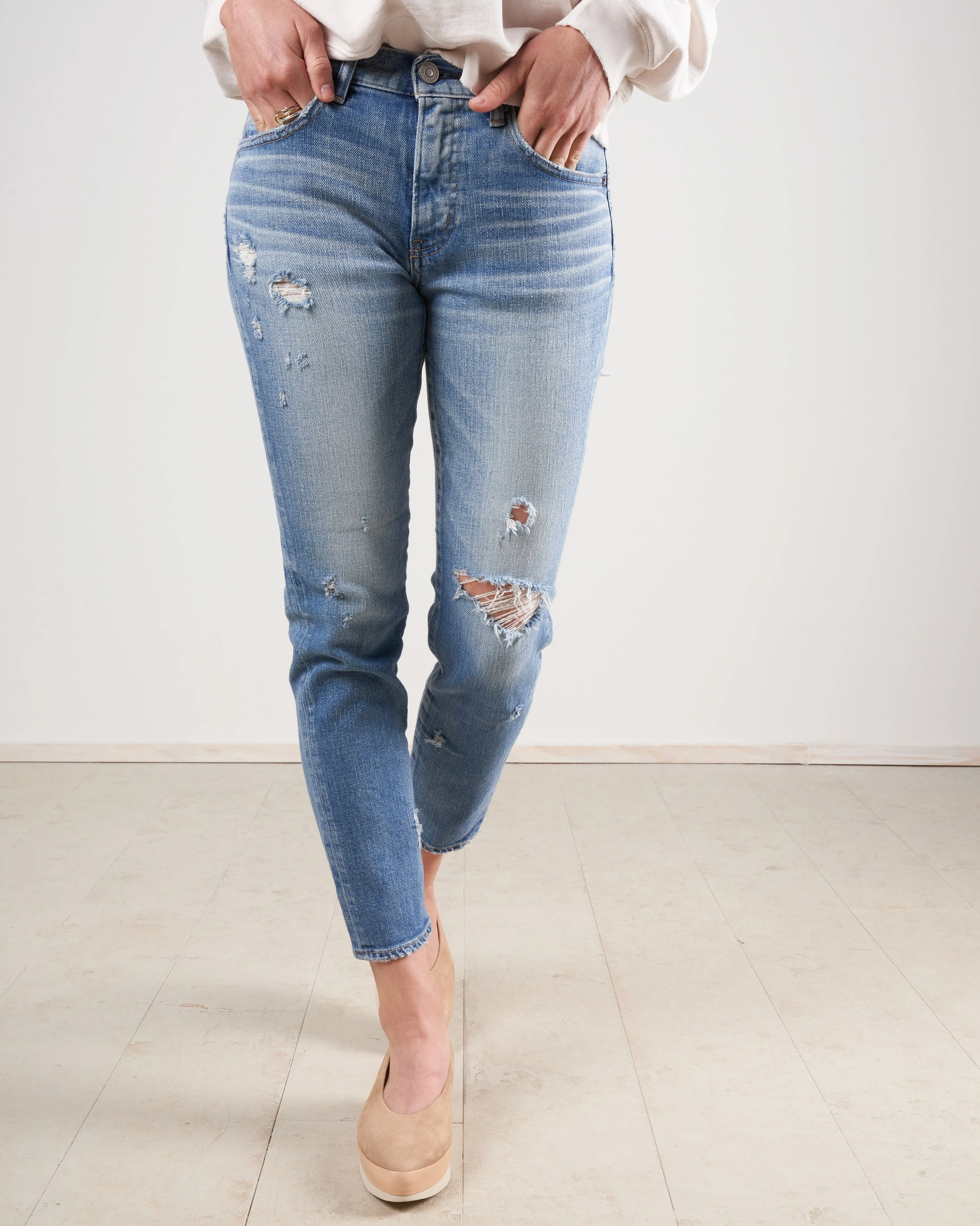 mv gleedsville skinny jeans - blu 111