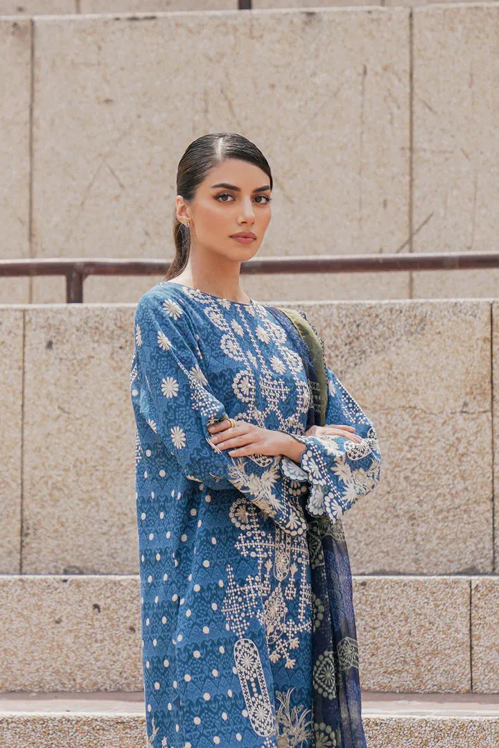 Mythic Blue-Embroidered-3P
