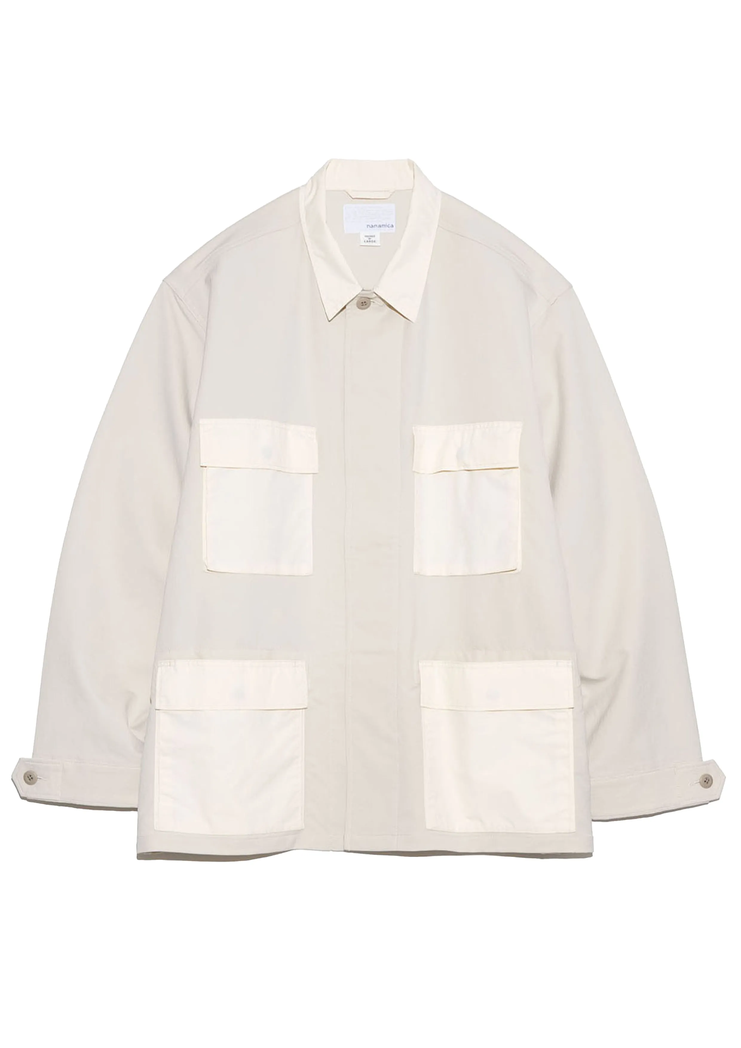 NANAMICA - ALPHADRY UTILITY JACKET DRY SAND