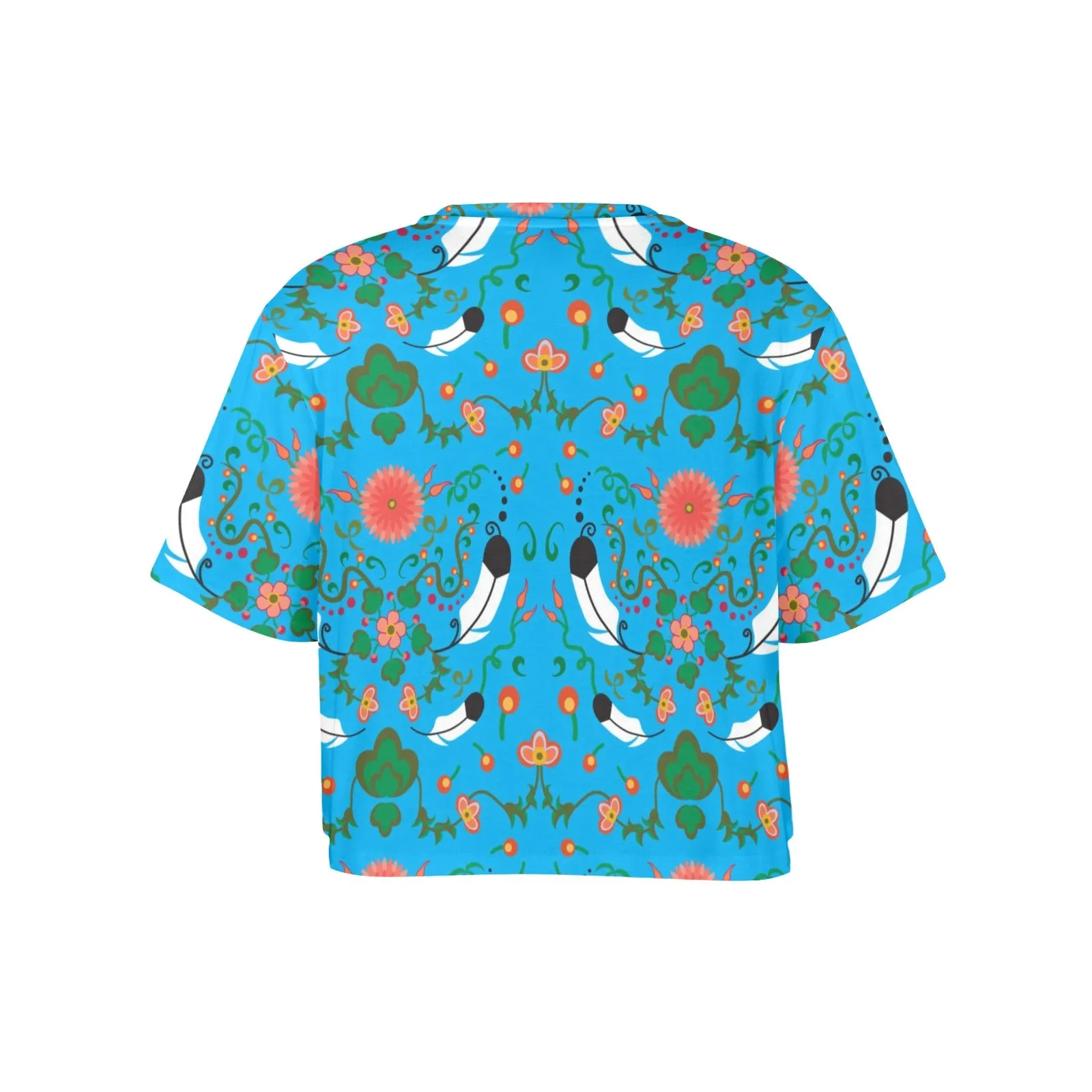 New Growth Bright Sky Women's Cropped T-shirt