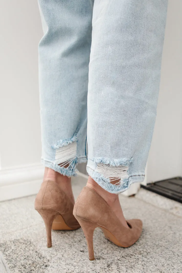 New Me Distressed Jeans (3XL)