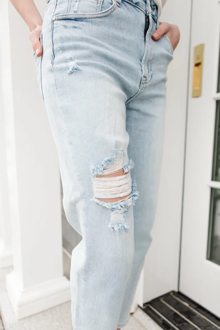 New Me Distressed Jeans (3XL)