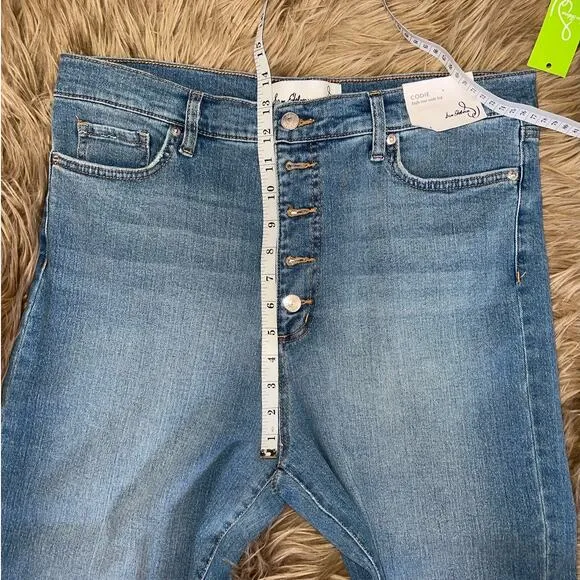 New Sam Edelman Meadow Codie High Rise Wide Leg Ankle Jean size 32/14